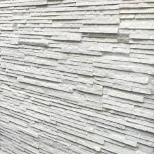 Split face stone tile from granite recyclers austin, u.s.a. Split Face White Quartz Sparkly Strip Natural Stone Cladding Mosaic Tile Wall Stone Cladding Natural Stone Cladding Stone Tile Wall
