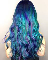 I change my hair color every two for example if you have bright pink hair, it's much easier to move a few shades over on the wheel to orange, instead of rushing right into green. 20 Balayage And Ombre Mermaid Hair Ideas To Rock Styleoholic
