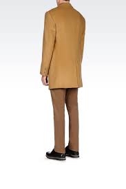 Returned from the uk and awaiting a refund. Armani Single Breasted Coat In Wool And Cashmere In Camel Natural For Men Lyst