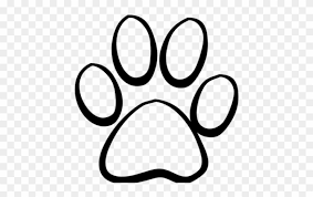 | view 156 tiger paw illustration, images and graphics from +50,000 possibilities. Tiger Paw Clipart Paw Print Outline Tattoo Png Download 396322 Pinclipart