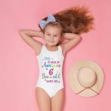 Women's bathing suits one shoulder cutout one piece swimsuit swimwear monokini. It S My Birthday Girls One Piece Swimsuit Colorful Etsy In 2021 Girls One Piece Swimsuit Girls Swimsuit Girls Bathing Suits