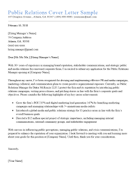 A cover letter can also help you make a generic resume appear more tailored for t. Public Relations Cover Letter Sample For Download