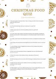 Related quizzes can be found here: Christmas Food Quiz 25 Questions And Answers For Your Next Quiz