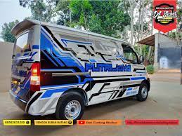 Cutting Sticker Mobil Grand Max Minibus Dot Sticker