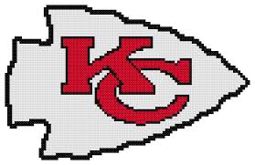 Your best source for quality kansas city chiefs news, rumors, analysis, stats and scores from the fan perspective. Counted Cross Stitch Pattern Kansas City Chiefs Logo The Cross Stitch Guy