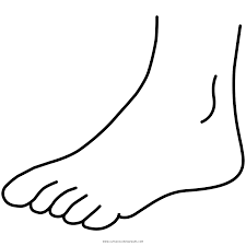 Coloring page foot free printable pages feet. Foot Coloring Page Ultra Coloring Pages
