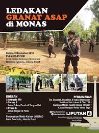 Check spelling or type a new query. Headline Ledakan Granat Asap Di Monas Ancaman Keamanan Di Kawasan Ring 1 News Liputan6 Com