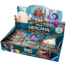 Disney Lorcana Azurite Sea Booster Box Sealed Case – Set 6 English