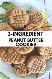 The Best 3 Ingredient Peanut Butter Cookies Are Easy To Make And Take Only One B In 2020 Peanut Butter Cookies Peanut Butter Cookies 3 Ingredient Recipe Butter Cookies