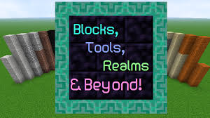 It consists of five video games, along with various books, merchandise and events, and an upcoming theatrical film. Blocks Tools Realms And Beyond Mcreator