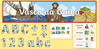 He was the first european who went to india through the cape of good hope, the southern end of africa. Vasco Da Gama Display Pack Teacher Made