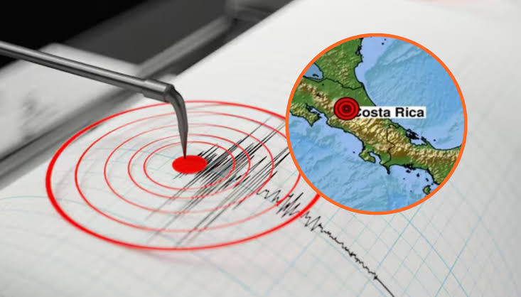 Tres sismos sacuden Costa Rica durante la madrugada de este lunes 24 de agosto