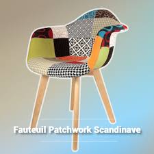 Fauteuil Patchwork Scandinave La Foir Fouille Fauteuil Scandinave Fauteuil Mobilier De Salon