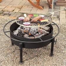 Our Amish Made Fire Pit With Grill Attachments Gives You A Convenient Space To Grill Over A Wood Fire Fire Pit Cooking Grill Fire Pit Cooking Homemade Fire Pit