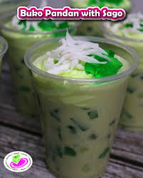 Buko Pandan With Sago Recipe How To Make Buko Pandan Salad Drink Filipino Dessert Recipes By Pingdesserts Co Sago Recipes Buko Pandan Recipe Asian Desserts