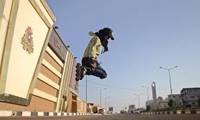 Published may 1, 2020 updated may 13, 2020 gaza city — ziad qassem's 25 years as a tailor seemed worthless in the cruel economy of the blockaded gaza strip: Palestinian Girl Roller Skates On Street In Gaza City Global Times