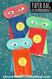 Zoo animal crafts and activities for toddlers i think zoo animals are one. Paper Bag Superhero Kid Craft Idea Free Mask Printable