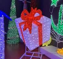 Custom Waterproof Event Decor 3D Large Christmas LED Motif Light for  Holiday Street Wedding Park Plaza Shopping Mall Decoration