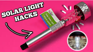 Solar Light Hacks Amazing Things You Can Do With Dollar Store Solar Lights Youtube