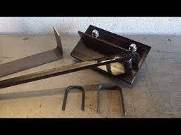biegevorrichtung selber bauen rundstahl und flacheisen biegen metall biegegerat biegemaschine biegevorrichtung selber bauen metall werkzeug aufbewahrung