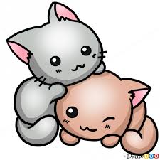 How To Draw A Cute Cartoon Cat Step By Step How To Draw A Cute Cat Cats And Kittens Easy Drawing Kitten Drawing Cartoon Cat Drawing Cute Cat Drawing