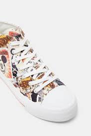 Check spelling or type a new query. Mickey Mouse High Top Sneakers Desigual Com