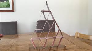 Their task is to build a tower that starts from the floor and extends upwards by 3'. How To Make A Card Tower The Easy Way Uses Magic Youtube