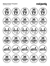 Diy Reward Tokens Real Purdy Chores For Kids Reward Chart Kids Kids Rewards
