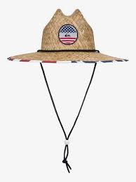 Outsider America Straw Lifeguard Hat Aqyha04077 Quiksilver