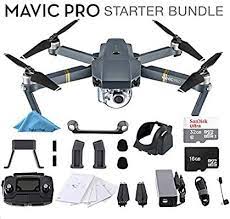 Amazon Com Dji Mavic Pro 4k Quadcopter Drone Starter Bundle Camera Photo Drone Quadcopter Quadcopter Drone Pilot