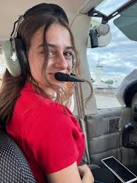 Isabel getting some actual IFR. Her checkride is less than a month away!