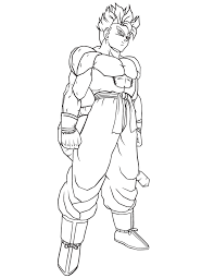 Beautiful, simple, complex, interesting dragon ball z coloring. Dragon Ball Z Super Saiyan Cartoon Free Printable Coloring Pages Dragon Coloring Pages Coloring Pages For Kids And Adults