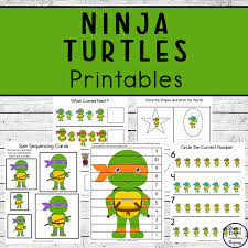 Maybe you would like to learn more about one of these? Ninja Turtles Printable Pack Simple Living Creative Learning