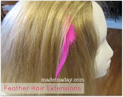 Feather hair extensions and installation. Diy Feather Extensions