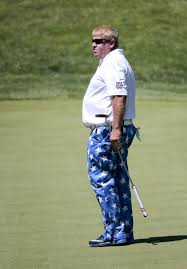 John daly is defending donald trump against accusations that he cheats at golf after the two while daly defended trump, he was quick to point the finger at his predecessor, bill clinton, whom he says. Pro Golf John Daly Upset With Slow Greens As His Short Game Struggles In First Round Of American Family Insurance Championship Golf Madison Com