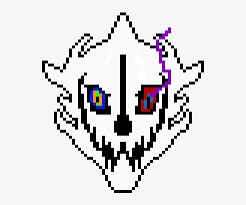 Undertale video game pixel art drawing tutorial walkthrough. Dust Comic Papyrus Gaster Blaster Pixel Art Undertale Gaster Blaster Png Image Transparent Png Free Download On Seekpng