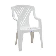 مقعد للحديقه لون ابيض Chairs Tables Outdoor Furniture Outdoor Living Outdoor Saco Store