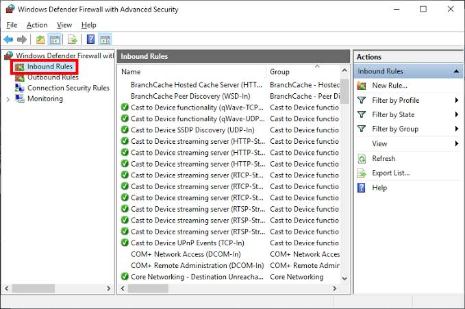 Navigating the advanced Windows Firewall rule configuration panel, AI generated