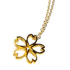 Large Sakura Pendant By Yuko Ebina Cherry Blossom Necklace Pendant Sakura