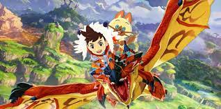 Monster Hunter Stories North American Site Open Screens Art Footage Ride Into Battle With Your Own Team Of Monsters Become Monster Hunter Monster Hunter