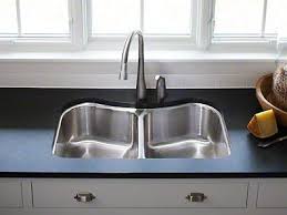 double bowl kitchen sink