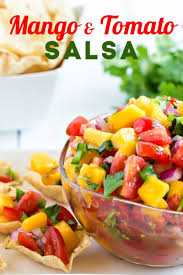 Combine the rest of the lime juice with the mango, cilantro, jalapeno pepper, onion, and black pepper to taste. Mango And Tomato Salsa