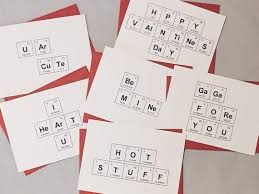 School Valentine S Day Cards Kids Valentines Conversation Hearts Phrases Periodic Table In 2020 Valentines School Valentines Conversation Hearts Science Valentines