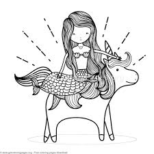 Welcome, click on a category you like, find many coloring pages inside and start play online coloring here at coloringpages.site we are constantly adding coloring pages to our online coloring game. Beautiful Mermaid And Unicorn Coloring Pages Free Instant Download Coloring Coloringbook Colo Mermaid Coloring Pages Unicorn Coloring Pages Mermaid Coloring
