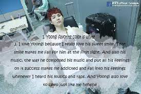 Pink some might see pink as a very feminine color, but the meanings behind it are neutral in terms of gender expression — friendship, harmony, playfulness, and romance. Sugax On Twitter Sugaupdates Sugaupdatesga Fira Indonesia 1 Suga Favorite Color Is White Http T Co Doymjbfvlq