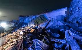 At least 20 people have died as a result of a series of storms that moved from coast to coast over the past few days, including three in a tornado that tore through a seaside north carolina town. Pwabucbj2gwcm