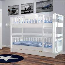 Hochbett mit 2 betten ergebnisse unser shop präsentiert hier unsere produkte zu ihrer suche nach hochbett mit 2 betten. Marken Etagenbett Von Roomstar Kindermobel In Weiss Umbaubar Dannen 1 349 00