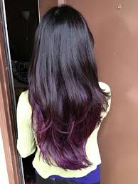 After your hair has dried, apply the purple hair color to your bleached sections of hair with the help of your tinted brush. Who S The Most Trendy Girls With Purple Hair Purple Ombre Hair Hair Styles Hair Color Purple
