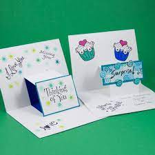 In this video tutorial, viewers learn how to make a 3d flower pop up card. Step Pop Up Cards Greeting Card Ideas Aunt Annie S Crafts