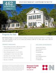 Investment Opportunity: 462 Danbury Road, Wilton, Connecticut